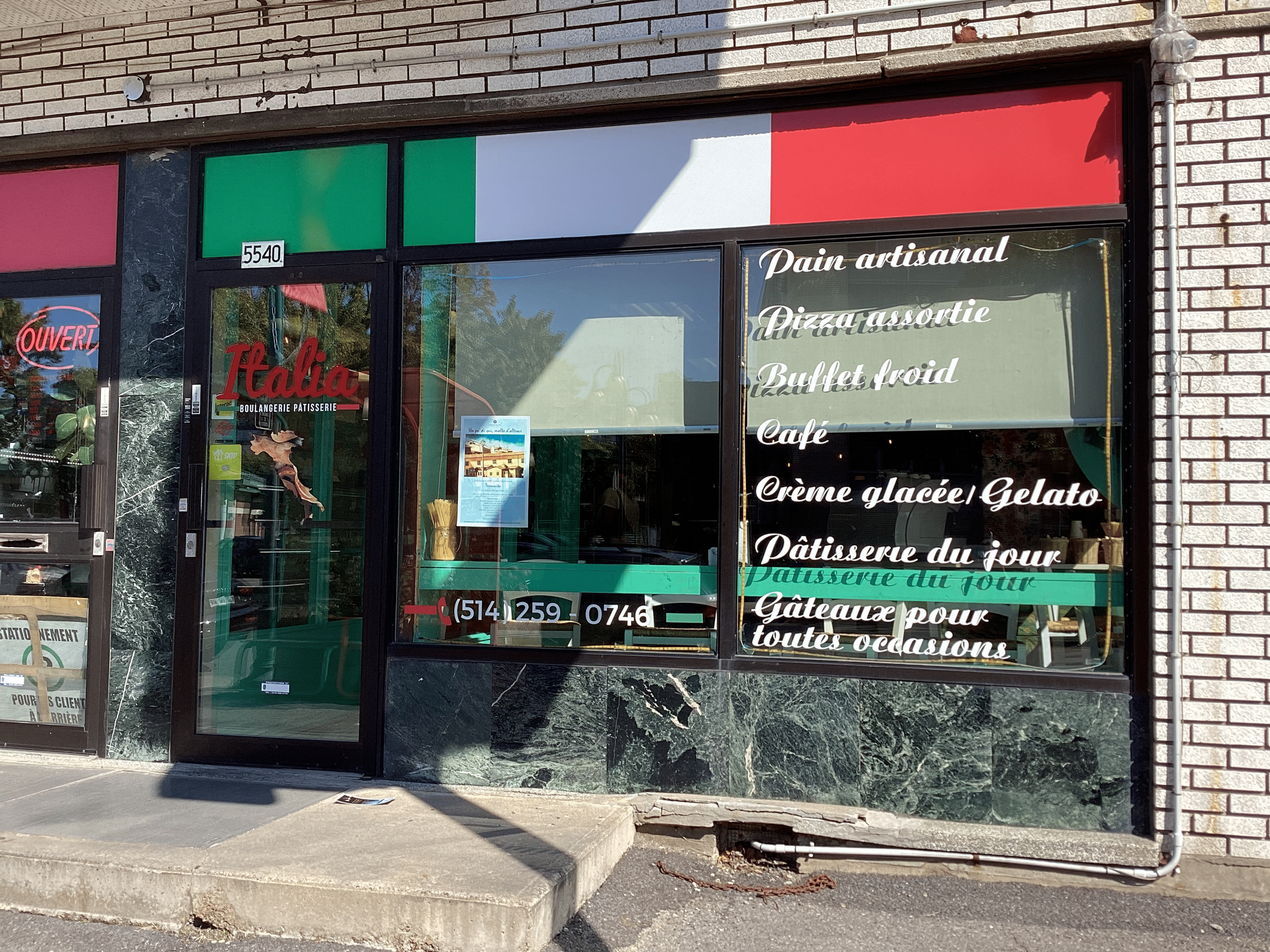 Boulangerie pâtisserie Italia