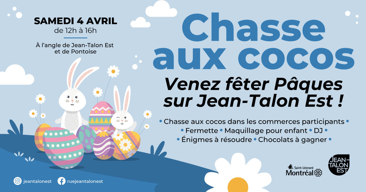 Chasse aux cocos 2026 - Saint Léonard