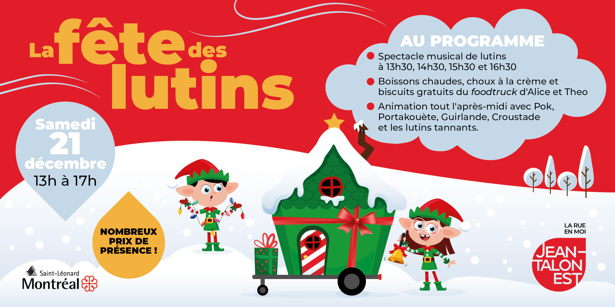 Le Pôle Nord vous invite à La fête des lutins ! 