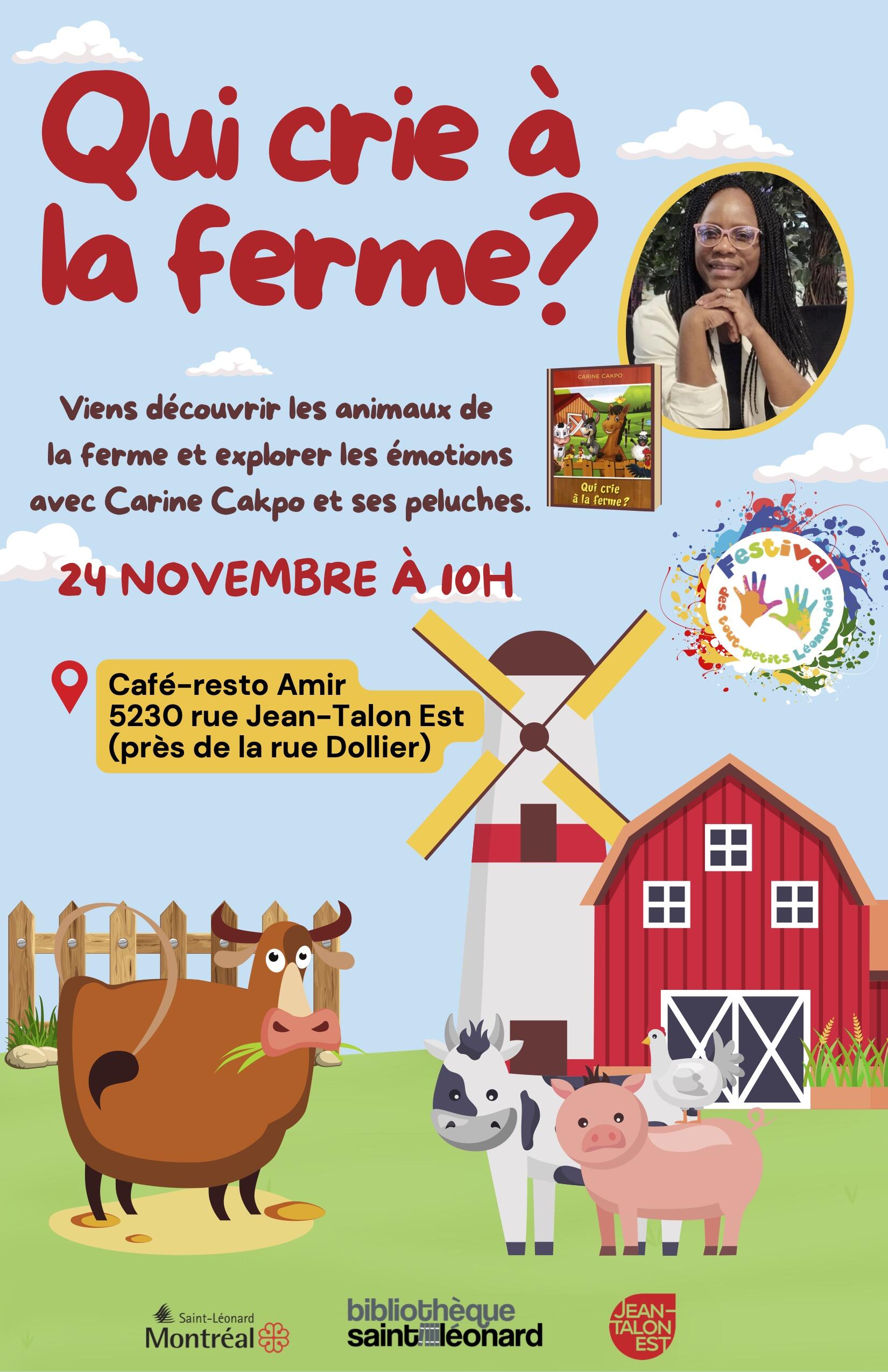 Qui crie à la ferme?