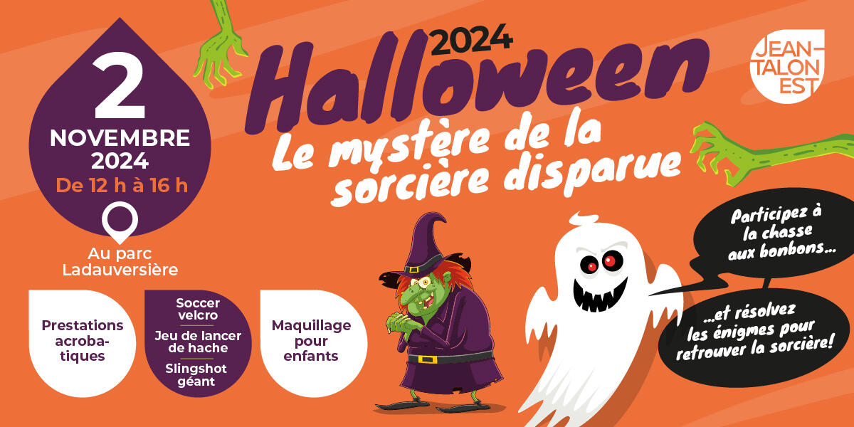 Halloween mystérieuse : Aidez la sorcière à revenir !