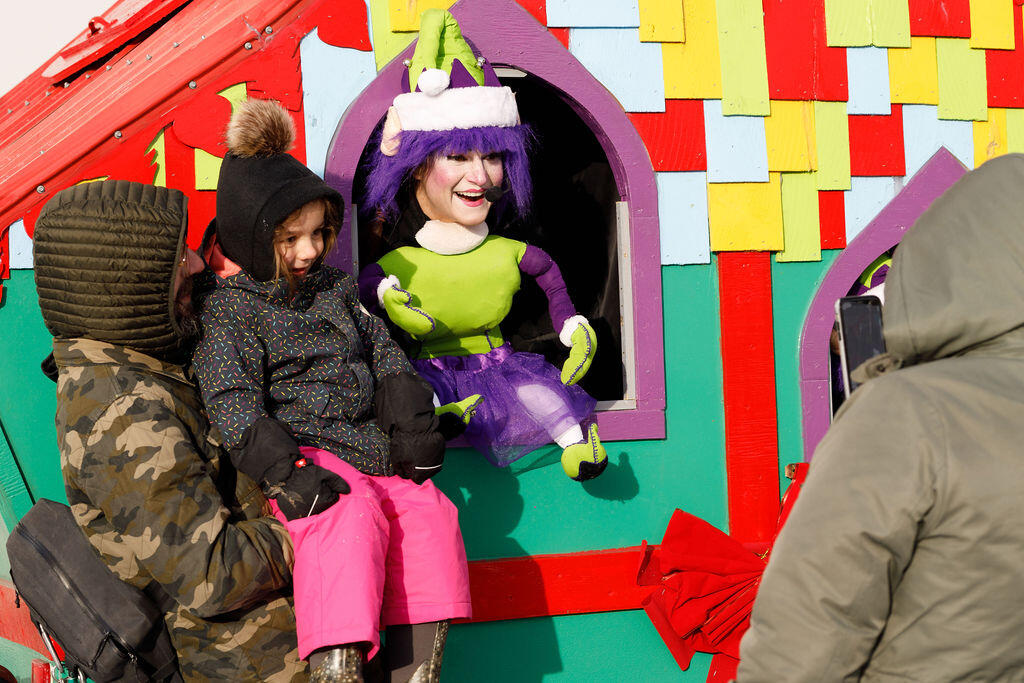 Une belle visite des lutins sur Jean-Talon Est 